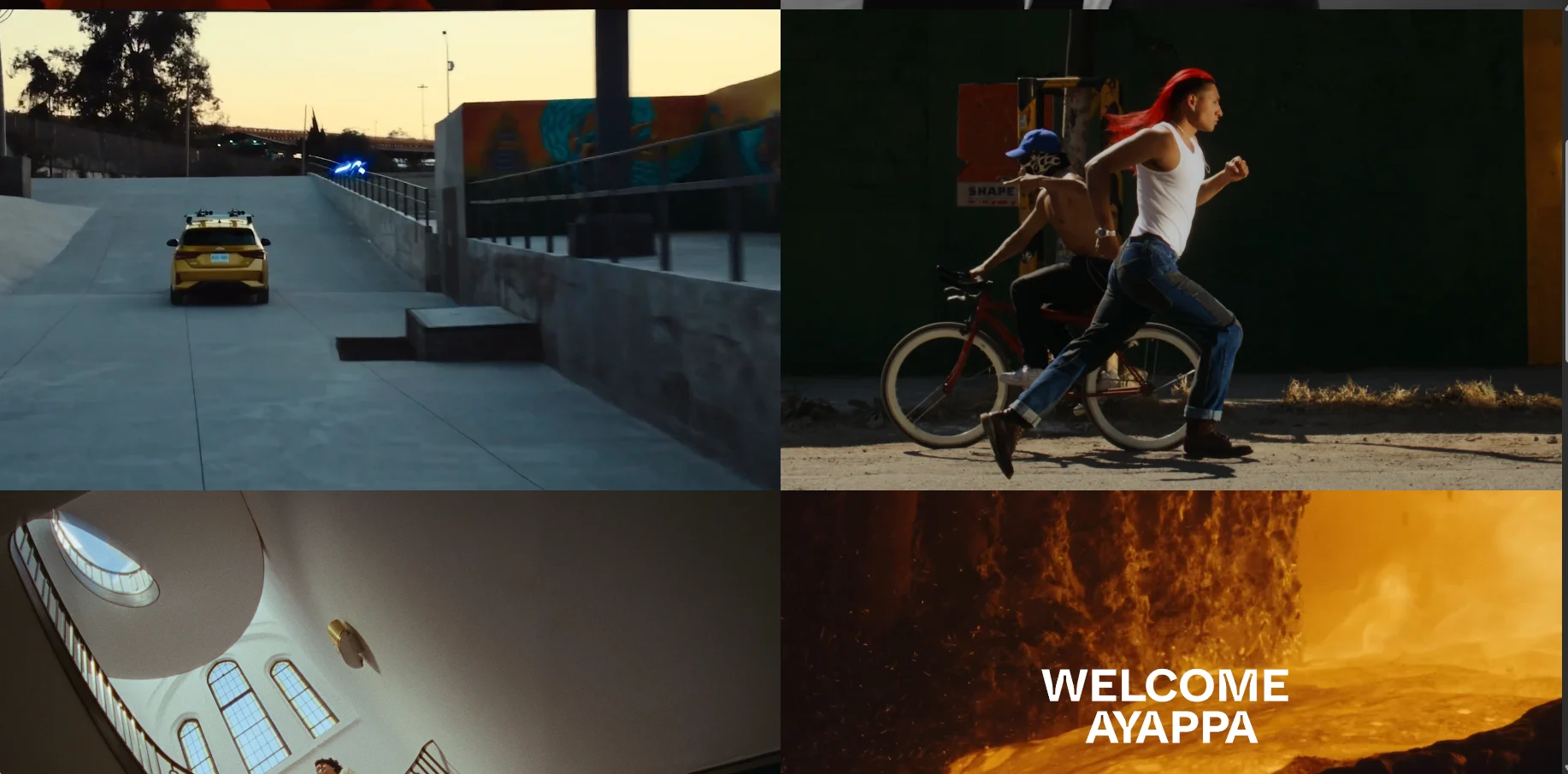 Studio Landing Page
